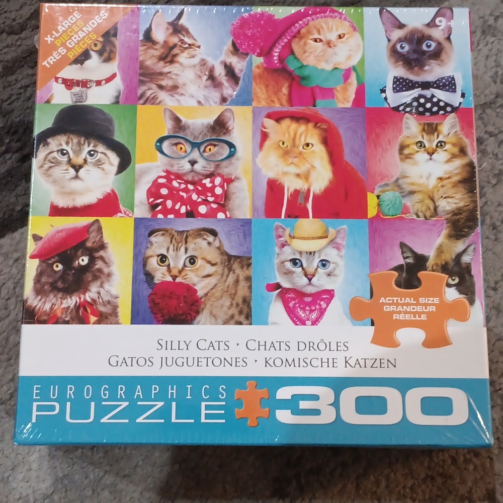 Silly Cats Puzzle - 300 Pieces